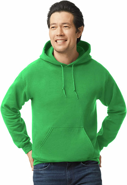 Unisex Adult Fleece Hoodie Sweatshirt, Style G18500, Multipack