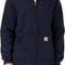 Men'S Loose Fit Midweight Full-Zip Sweatshirt