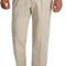 Men'S Iron Free Premium Khaki Classic Fit Pleat Front Expandable Waist Casual Pant (Regular and Big & Tall Sizes)